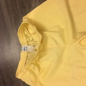 Fun yellow comfy pants